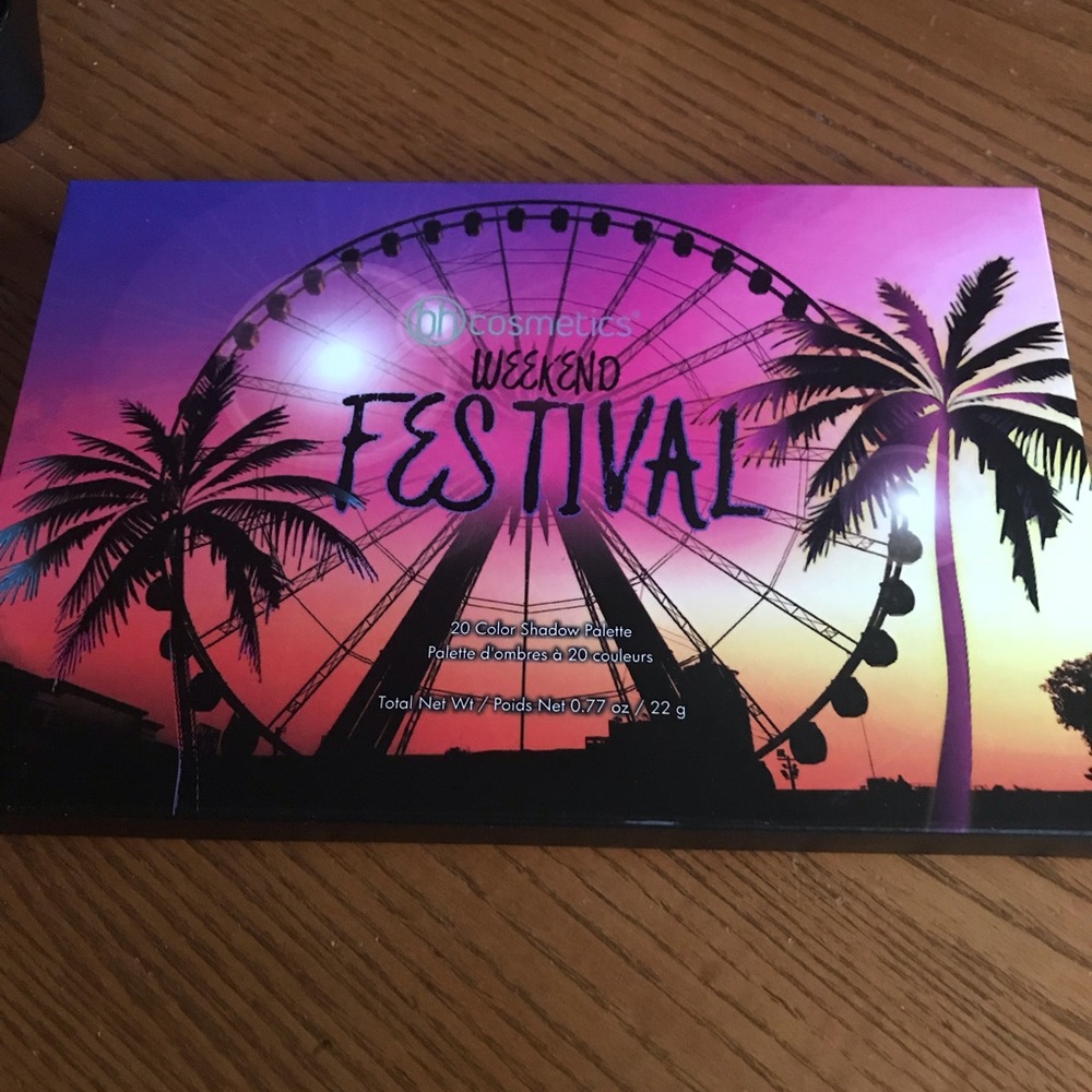 BH Cosmetics Weekend Festival Palette